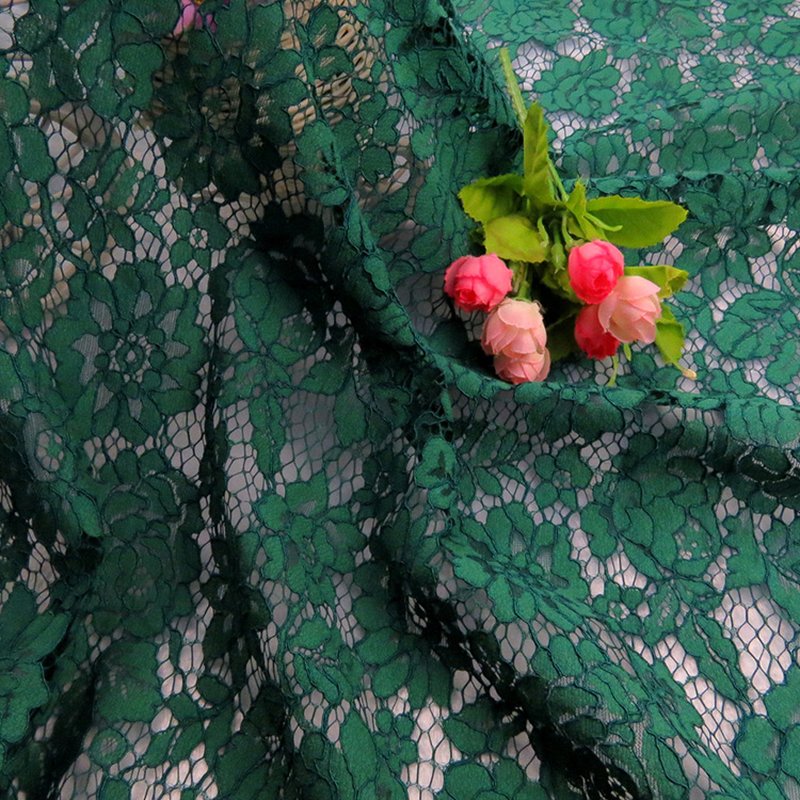 Lace Fabric Dress Floral for Women's Wear Wholesale Supplier 12